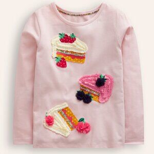 NWT Mini Boden **HOST PICK** Frosted Cakes T-Shirt 6/7Y